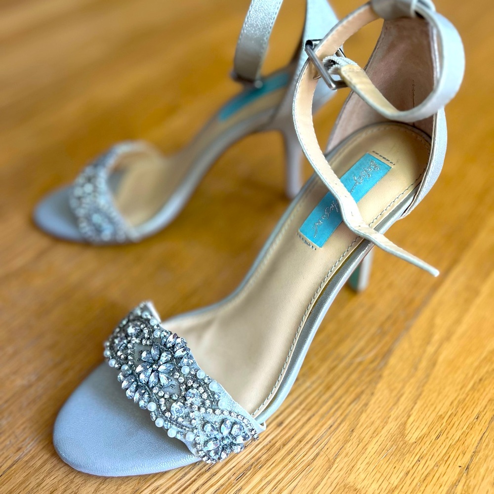 Betsey Johnson bridal shoes
